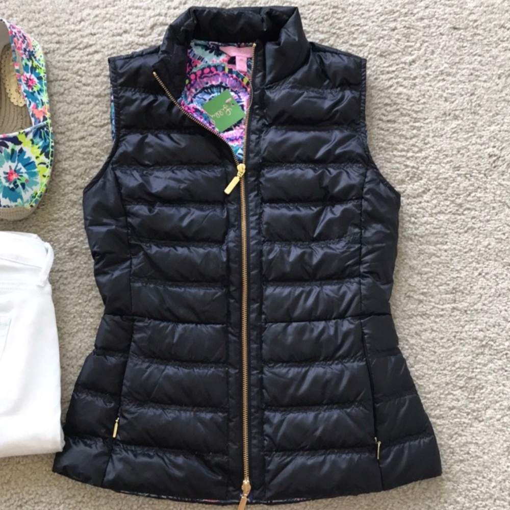 Lilly Pulitzer Elana Puffer Vest - Picture 2 of 7